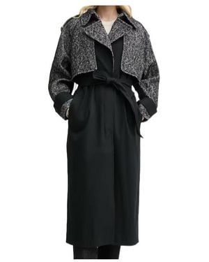 Ba&sh Dinara Trench Coat - Black