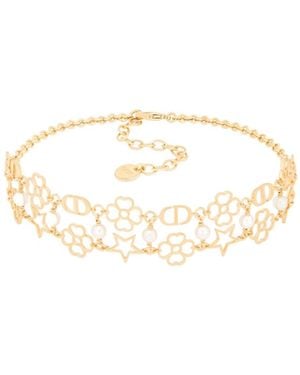 Dior Lucky Laes Necklace - White