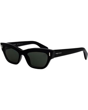 McQueen Eyewear Cat-Eye Frame Sunglasses - White