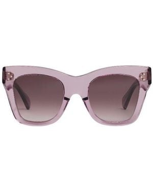 Celine Cat Eye S004 Sunglasses - Purple