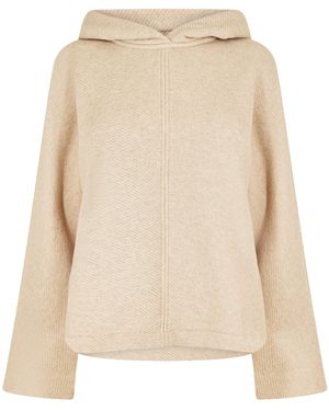 Max Mara Pull Over Hoodie - Natural
