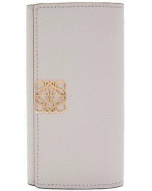 Loewe Anagram Key Case - Grey