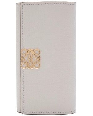 Loewe Anagram Key Case - Gray