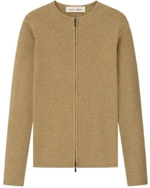 Fear Of God Logo-Embroidered Cardigan - Natural