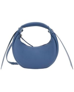Hogan Zippered Shoulder Bag - Blue