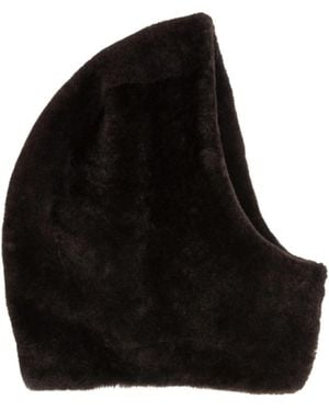 Phoebe Philo Shearling Beanie - Black