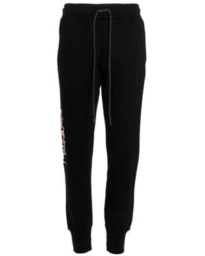 Mauna Kea Jogger With Signature Side Print - Black