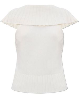 Cult Gaia Sleeveless Top - White
