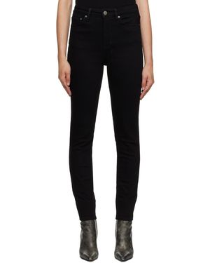 Ksubi Hi Waisted Jeans - Black