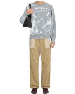 MM6 by Maison Margiela Long-Sleeve Crewneck Sweatshirt - Multicolour