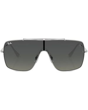 Ray-Ban Pilot-Frame Sunglasses - Grey