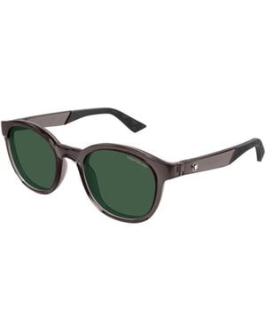 Montblanc Eyewear Round Frame Sunglasses - Green