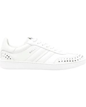 Bally Lace-Up Sneakers - White