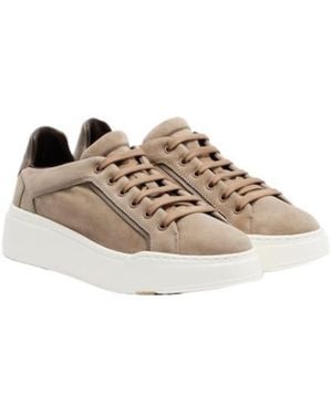 Max Mara Suede Platform Trainers - Multicolour