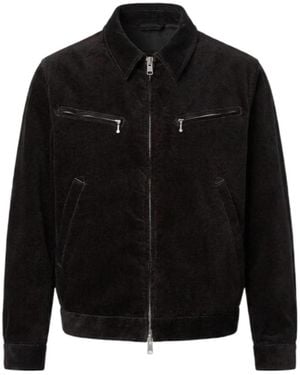 AllSaints Korey Zip-Up Jacket - Black