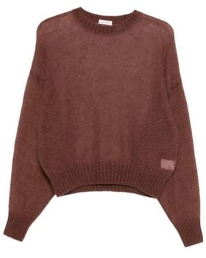 Brunello Cucinelli Crew-Neck Jumper - Brown