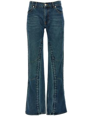Y. Project Hook And Eye Jeans - Blue