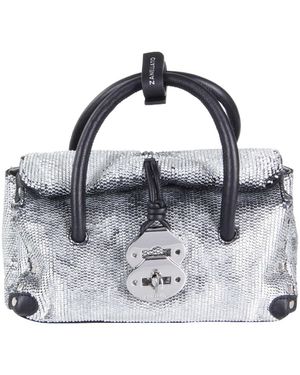 Zanellato Double-Handled Shoulder Bag - Metallic