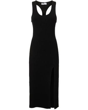 Michael Kors Sleeveless Vest Dress - Black