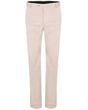 Brioni Single-Button Casual Trousers - Grey