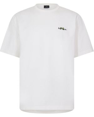 Paul Smith Loosefit Shortsleeve Tshirt - White