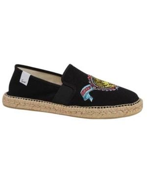 KENZO Jumping Tiger Espadrilles - Black