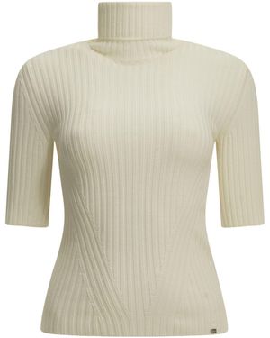 Herno Wool Turtleneck Jumper - White