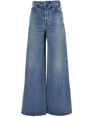Celine Flared Surf Jeans - Blue