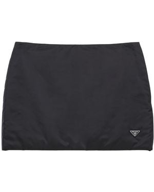 Prada Lightweight Re-Nylon Miniskirt - Blue