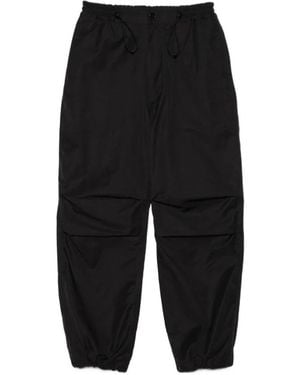 Nanamica Ooal Nylon Twill Casual Trousers - Black