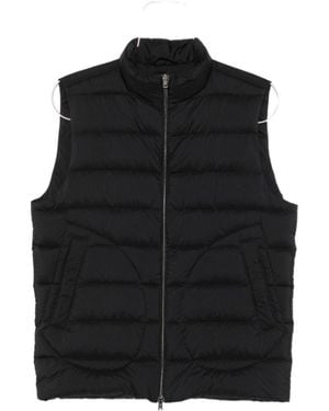 Herno Quilted Padded Gilet - Black