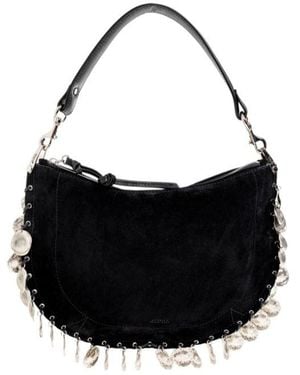 Isabel Marant Oskan Shoulder Bag - Black