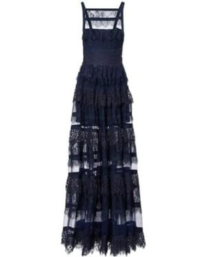 Elie Saab Lace Gown - Blue