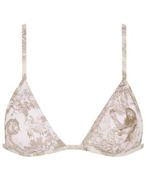 Dior Iviera Bikini Top - White