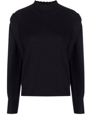 Isabel Marant Lucile Merino-Blend Jumper - Blue