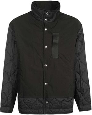 Tatras Quilted Panel Jacket - Black