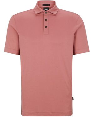 BOSS Simple Polo Shirt - Pink