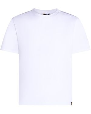 K-Way Logo-Tape T-Shirt - White