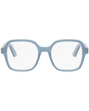 Dior Eyewear Midnight S1I Square Frame Glasses - Metallic