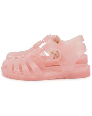 Gucci Sandal With Double G - Pink