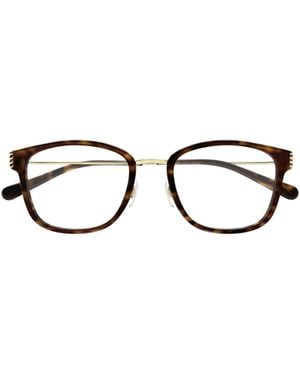 Gucci Eyewear Square Frame Glasses - White