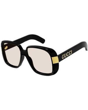 Gucci Eyewear Square Frame Sunglasses - White