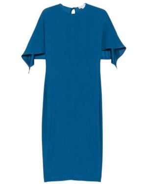 Stella McCartney Round Neck Dress - Blue