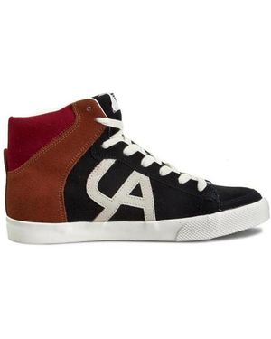 Armani Jeans Logo Details Casual Sports Shoes - Brown