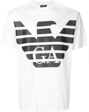 Emporio Armani Printed T-Shirt - White