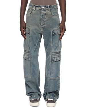 Rick Owens Belt Loop Jeans - Blue