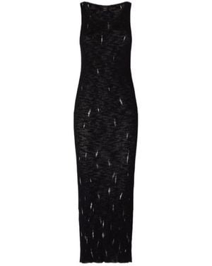 Pinko Sleeveless Midi Dress - Black
