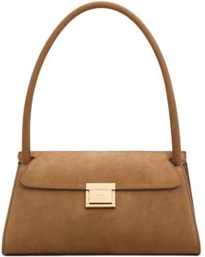 Ami Paris Ami Small Mimi Bag - Brown