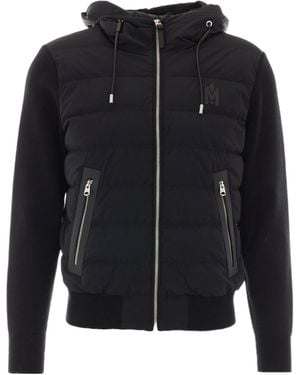 Mackage Quilted Down Jacket With Zip Closure - Blue