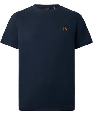 Moose Knuckles Series Crescent T-Shirt - Blue